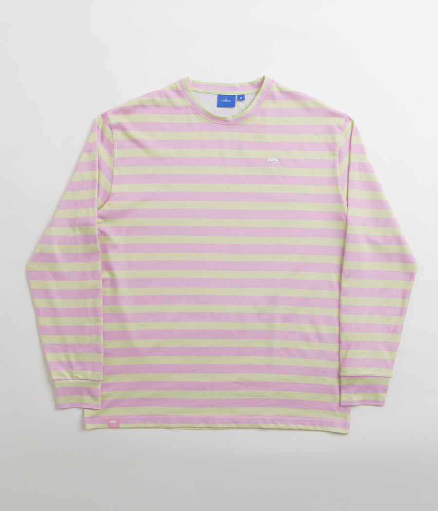 Helas Will Long Sleeve T-Shirt - Yellow / Pink