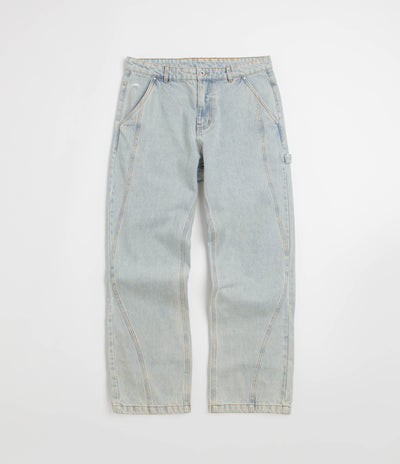 Helas Zigzagger Jeans - Washed Light Blue