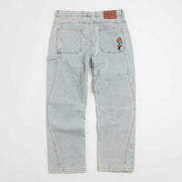 Helas Zigzagger Jeans - Washed Light Blue thumbnail