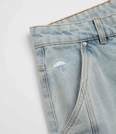 Helas Zigzagger Jeans - Washed Light Blue