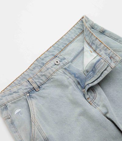 Helas Zigzagger Jeans - Washed Light Blue