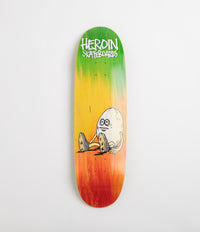 Heroin Rainbow Egg Deck in 9.125"