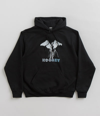Hockey Angel Hoodie in Black