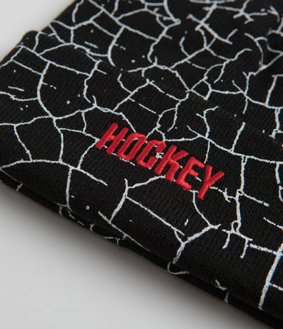 Hockey Crackle Beanie - Black