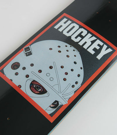 Hockey Half Mask Deck - Black - 8.25"