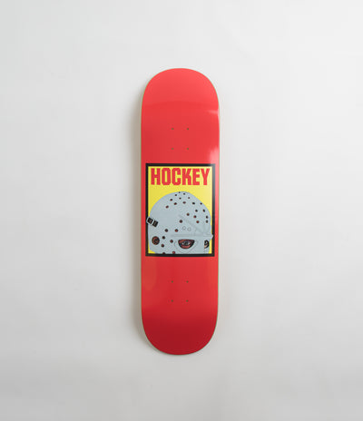 Hockey Half Mask Deck - Red - 8.5"