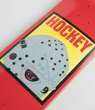 Hockey Half Mask Deck in Red and 8.5"