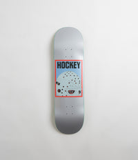 Hockey Half Mask Deck in Silver and 8.75"