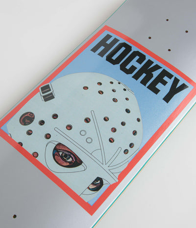 Hockey Half Mask Deck - Silver - 8.75"