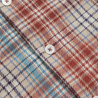 Howlin' Cocktail Short Sleeve Shirt in Brown Check thumbnail