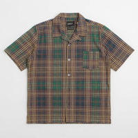 Howlin' Cocktail Short Sleeve Shirt in Sand Check thumbnail