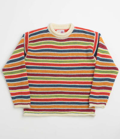 Howlin' Cool In The Pool Crewneck Sweatshirt in Ecru