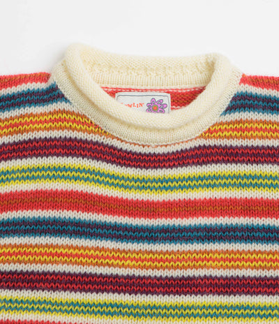 Howlin' Cool In The Pool Crewneck Sweatshirt in Ecru