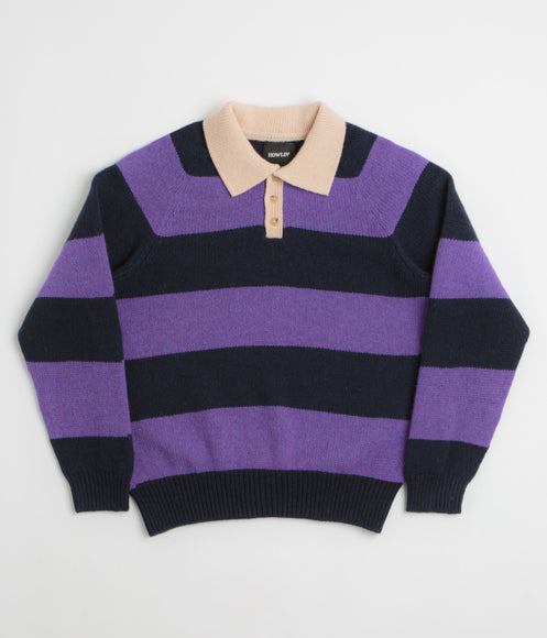 Howlin' Absolute Polo Knit Sweatshirt - Violet Dreams