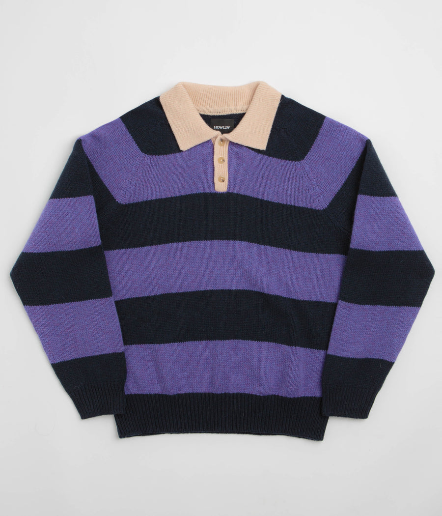 Howlin' Absolute Polo Knit Sweatshirt - Violet Dreams