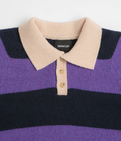 Howlin' Absolute Polo Knit Sweatshirt - Violet Dreams | Flatspot