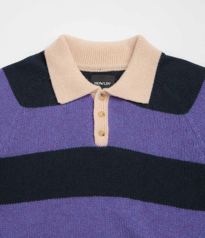 Howlin' Absolute Polo Knit Sweatshirt - Violet Dreams