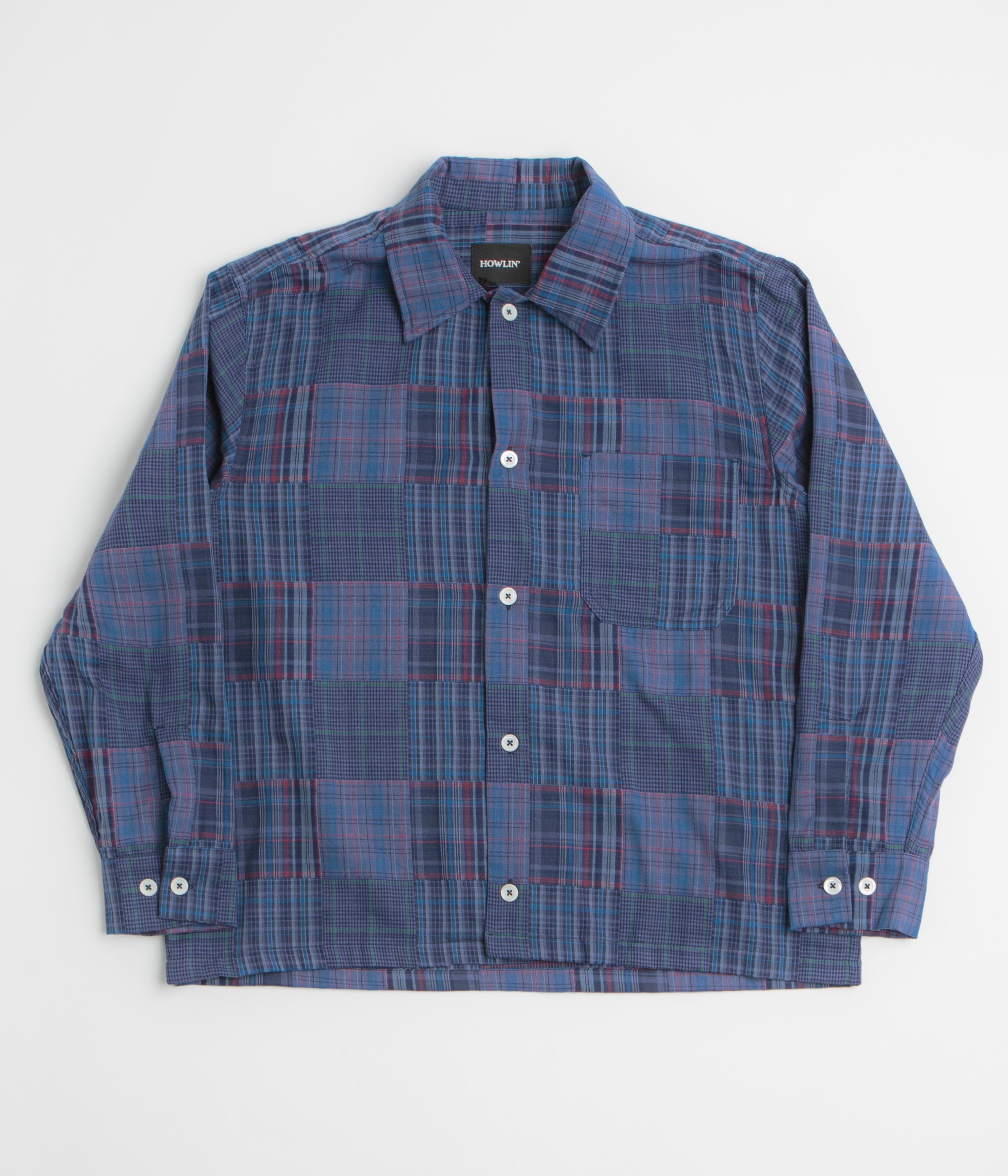 Howlin' Boxy Freedom Shirt in Blues Mix
