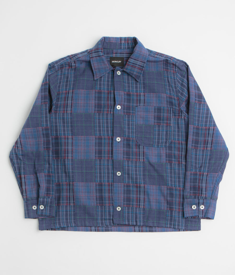 Howlin' Boxy Freedom Shirt in Blues Mix