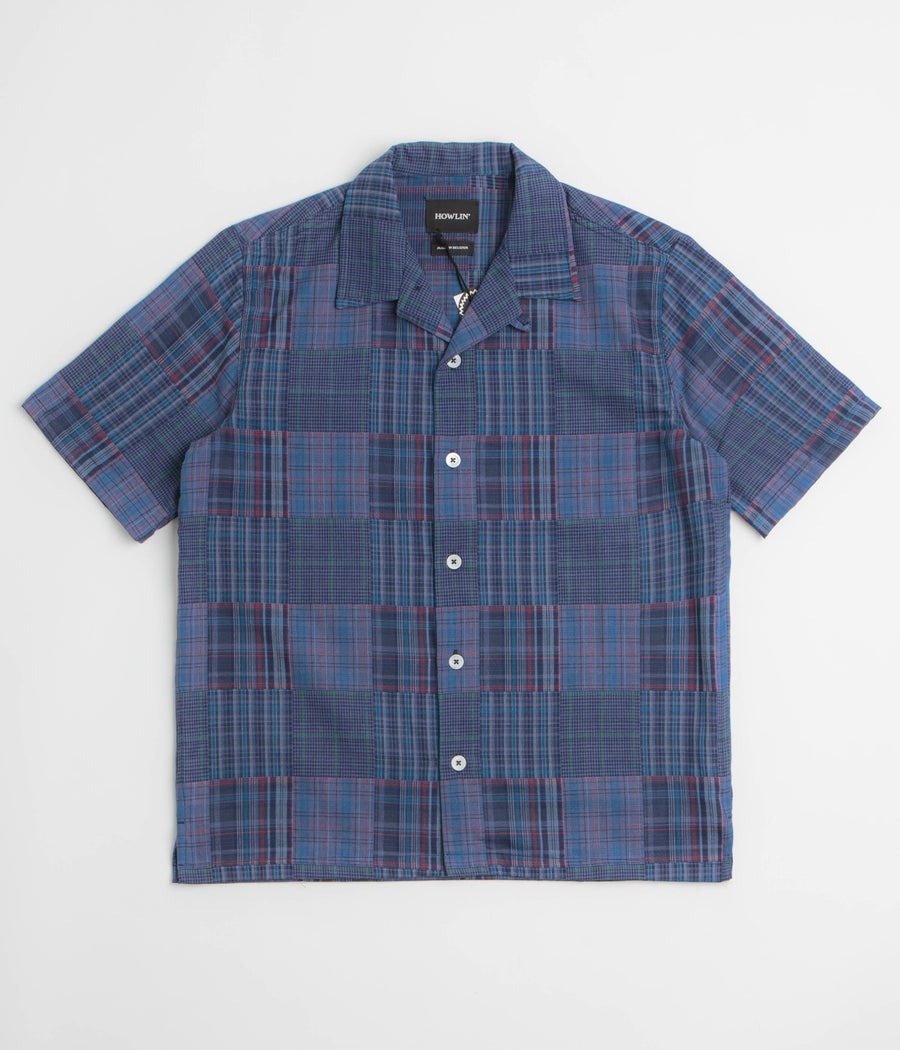Howlin' Cocktail D’Amore Short Sleeve Shirt in Blues Mix