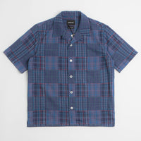 Howlin' Cocktail D’Amore Short Sleeve Shirt in Blues Mix thumbnail