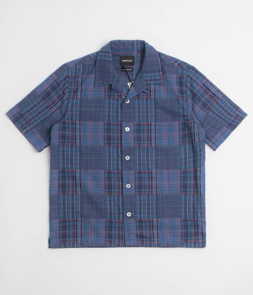 Howlin' Cocktail D’Amore Short Sleeve Shirt - Blues Mix