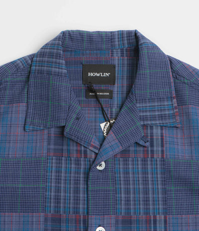 Howlin' Cocktail D’Amore Short Sleeve Shirt in Blues Mix