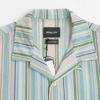 Howlin' Cocktail D’Amore Short Sleeve Shirt in Tropical Stripes thumbnail