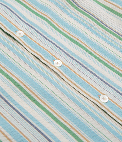 Howlin' Cocktail D’Amore Short Sleeve Shirt in Tropical Stripes