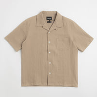 Howlin' Cocktail Short Sleeve Shirt in Biscuit Seersucker thumbnail