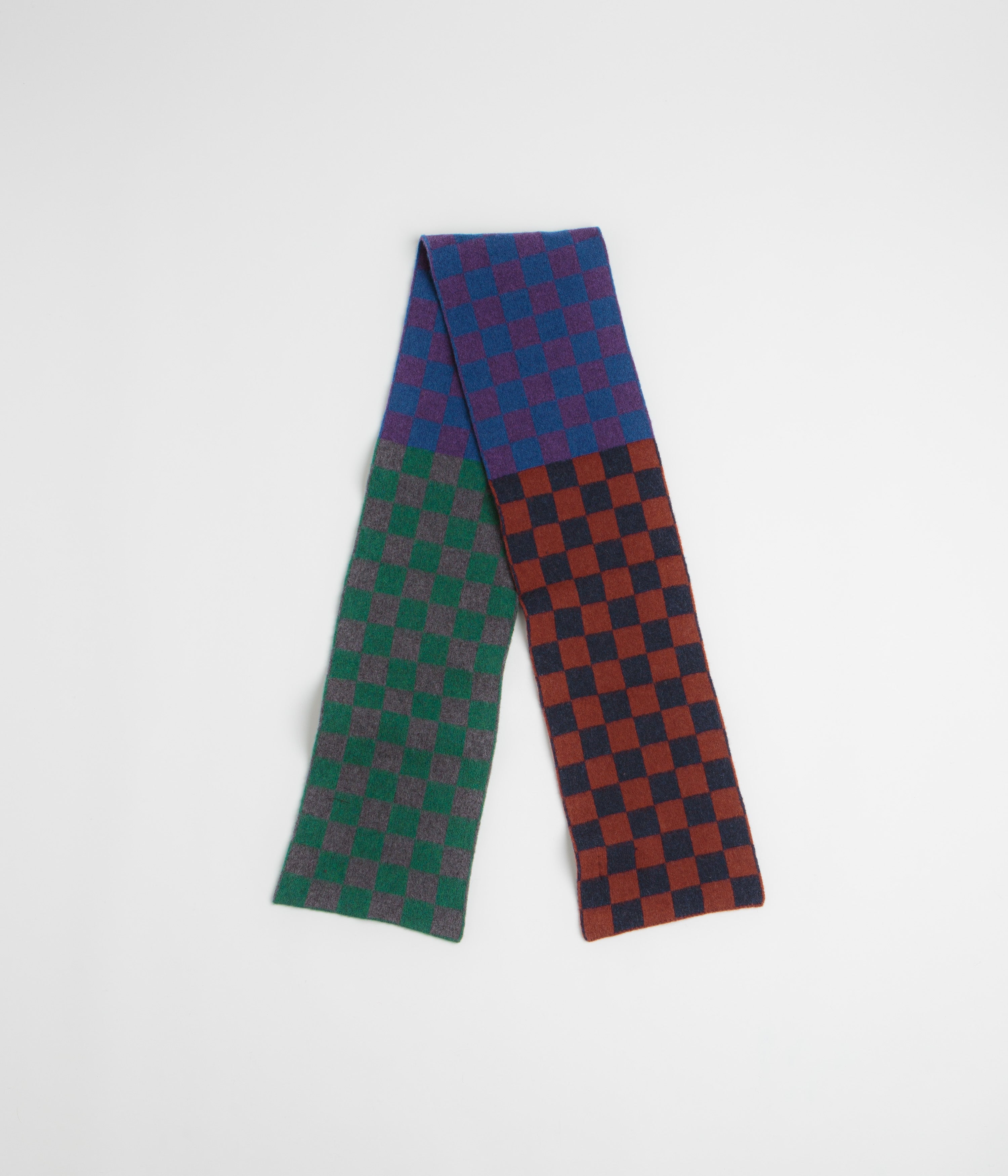 Howlin' Cosmic Checkerboard Scarf in Nevermind