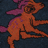 Howlin' Cosmic Deer Sweatshirt in Blue thumbnail