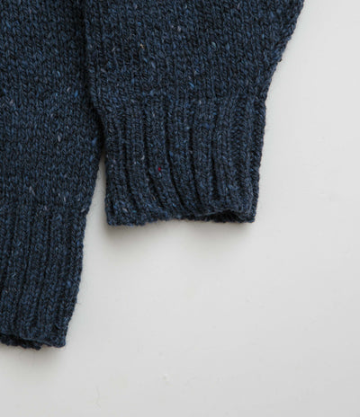 Howlin' Cosmic Deer Sweatshirt in Blue