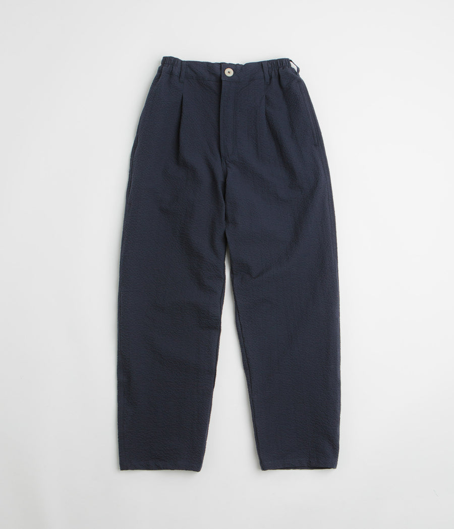 Howlin' Cosmic Pants in Navy Seersucker