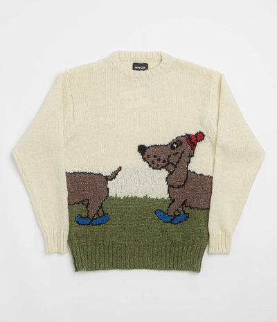 Howlin' Pull Up To The Bumper Sweatshirt - Ecru