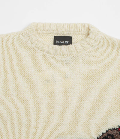 Howlin' Pull Up To The Bumper Sweatshirt - Ecru