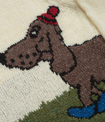 Howlin' Pull Up To The Bumper Sweatshirt - Ecru