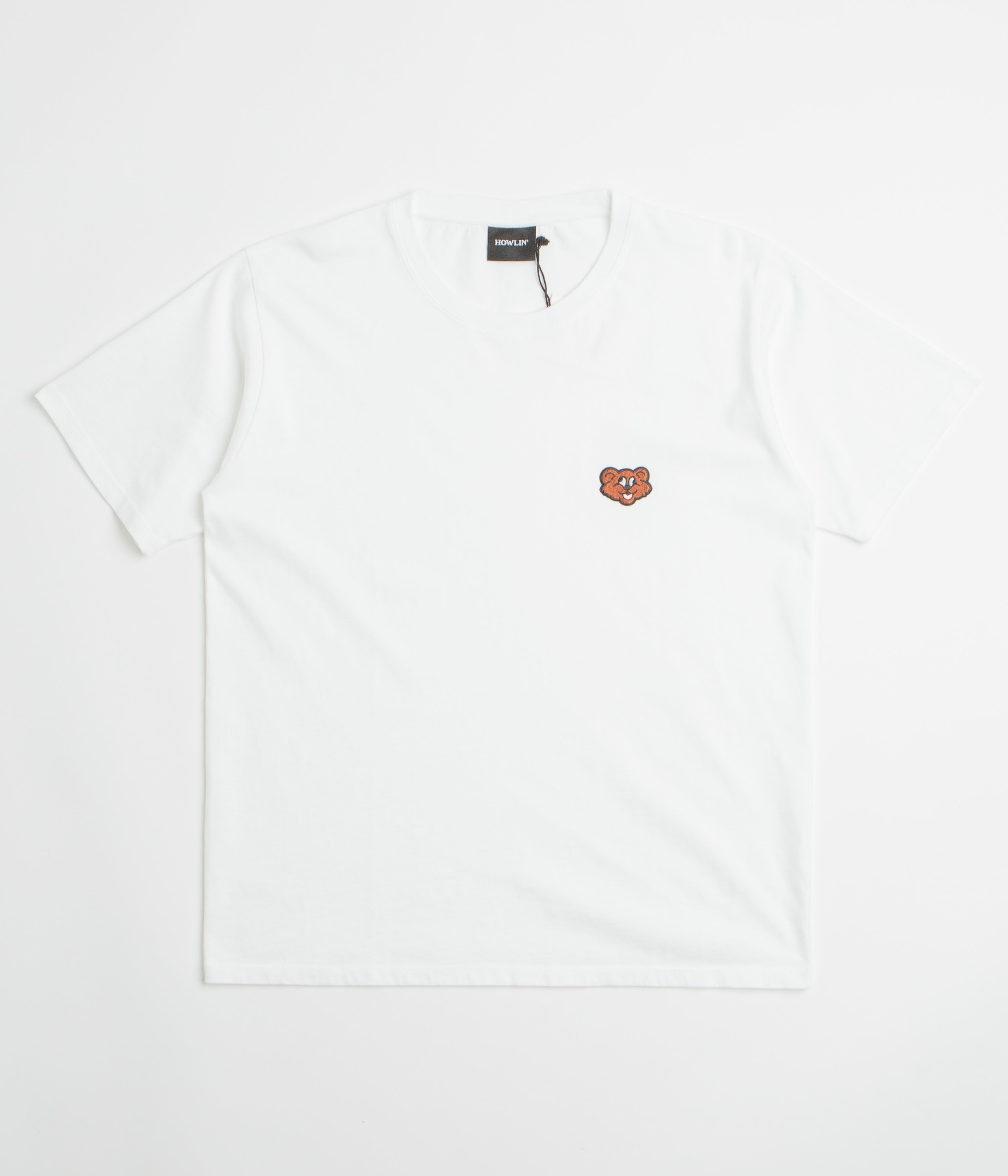 Howlin' Shaggy Bear T-Shirt in White