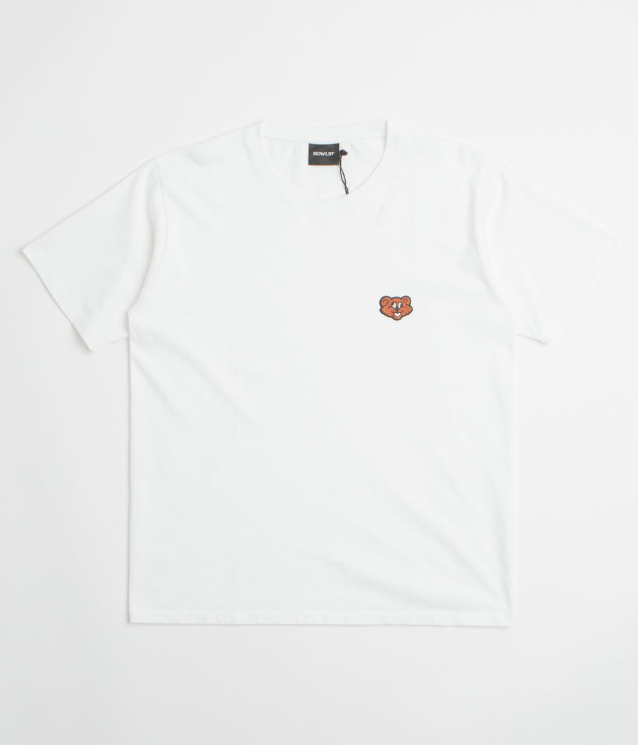 Howlin' Shaggy Bear T-Shirt in White