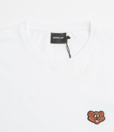 Howlin' Shaggy Bear T-Shirt in White