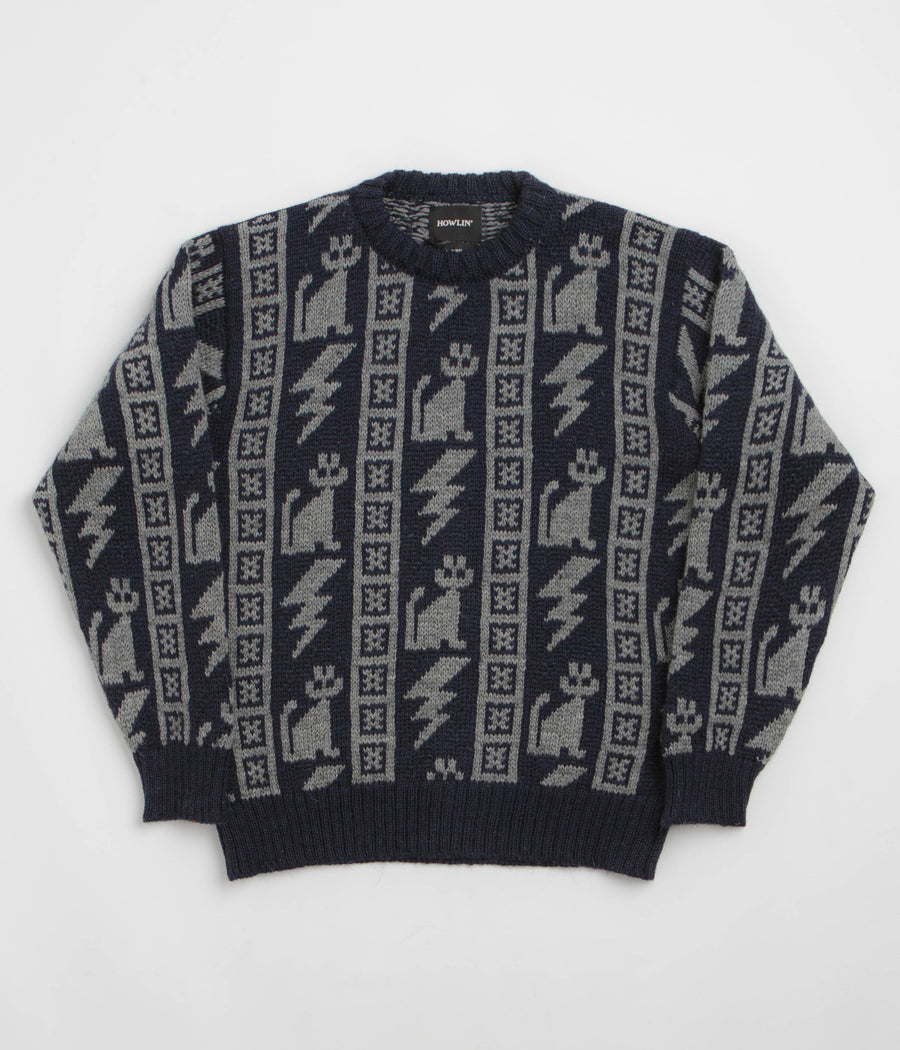 Howlin' Thunder Cats Sweatshirt in Grey