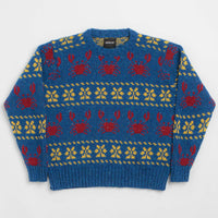 Howlin' Womens Crabs In Space Sweatshirt - Blue thumbnail