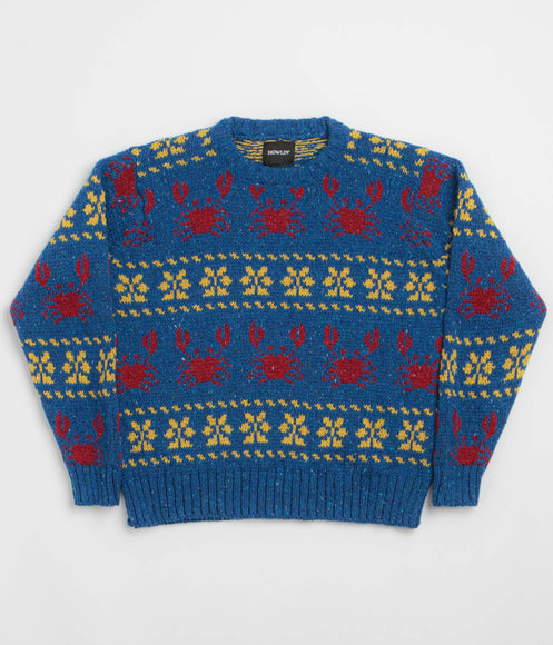 Howlin' Womens Crabs In Space Sweatshirt - Blue