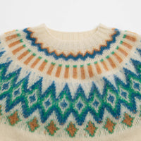 Howlin' Womens Disco Circus Sweatshirt in Ecru thumbnail