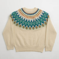 Howlin' Womens Disco Circus Sweatshirt in Ecru thumbnail