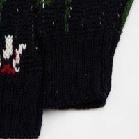 Howlin' Womens Flower Cardigan - Navy thumbnail