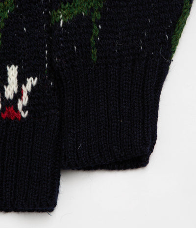 Howlin' Womens Flower Cardigan - Navy