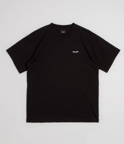HUF 89 Embroidered T-Shirt - Black / White