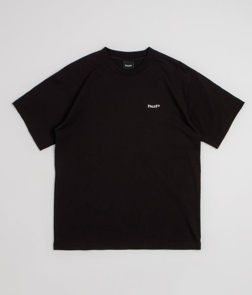 HUF 89 Embroidered T-Shirt - Black / White