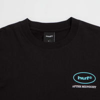 HUF After Midnight T-Shirt - Black thumbnail